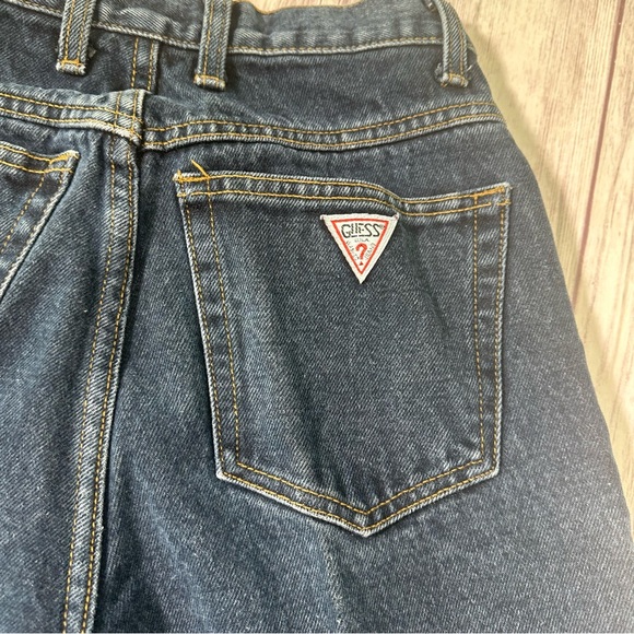 Vintage Guess USA 100% Cotton Guess Marciano Design 050 Dark Wash Denim Jeans - Picture 2 of 9